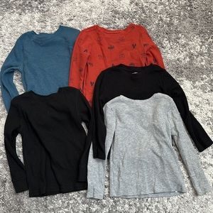 Toddler boys thermal long sleeve bundle